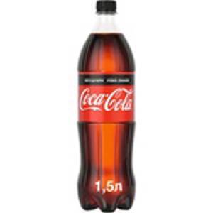 Напиток Coca-Cola Zero сильногазированный 1,5л