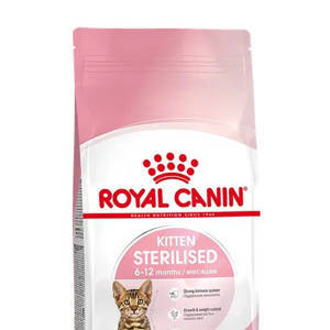 Корм Royal Canin корм сухой сбалансированный для стерилизованных котят до 12 месяцев