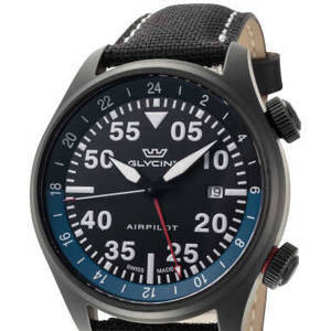 Glycine Airpilot GMT 44 Men's Watch, Glycine