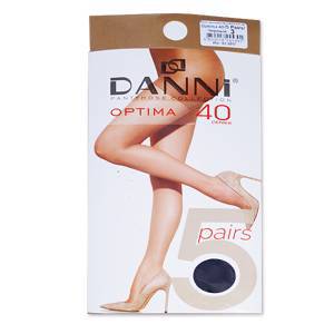 Женские колготки DANNI Optima Pairs 40 (5 шт в упаковке)