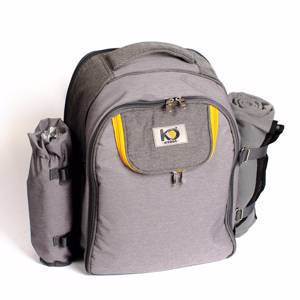 Рюкзак  для пикника TWPB-3167C286 (4 персоны) с ковриком и отдельным местом под термос