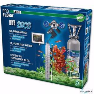 JBL ProFlora m2003 - CO2-система с пополняемым баллоном 2000 г и pH-контроллером для аквариумов до 1000 л