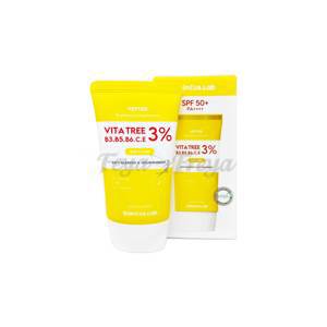 SHINCOS.LAB VITA TREE 3% SUN CREAM 75ml Осветляющий солнцезащитный крем для лица с витаминным комплексом 3% 75мл