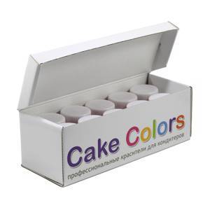 Набор пищевых Глиттеров Cake colors 10 цветов