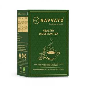 Зеленый чай для здорового пищеварения (100 г), Healthy Digestion Tea, произв. Navvayd