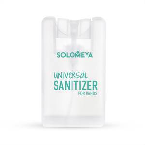 Solomeya Универсальное антибактериальное средство для рук «Алоэ», спрей /Universal Sanitizer Spray for hands «Aloe»  20 мл