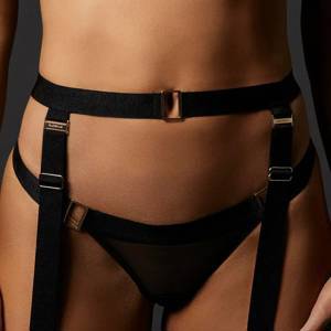 Trinity Thigh Harness Black