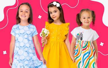 Платья для девочек: новинки и хиты! 💕 495 моделей для маленьких принцесс всего от 269₽. Летние, школьные сарафаны и платья.