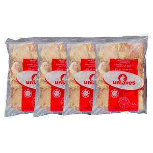 Uniaves Chicken Thigh Boneless Box (2.5kg Pack of 4)