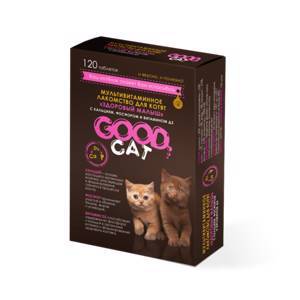 Good Cat Мультивитаминное лакомcтво для котят всех пород "ЗДОРОВЫЙ МАЛЫШ"