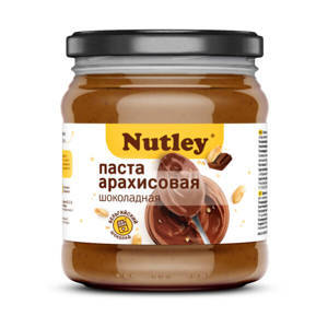 Паста арахисовая с шоколадом Nutley (450г)
