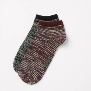 Mens Space Dye Camp Ped Sock