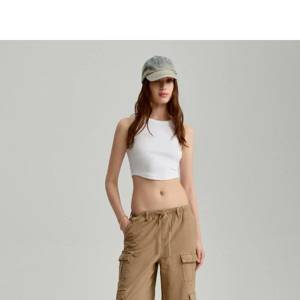 Wide-Leg-Hose mit Cargo-Taschen