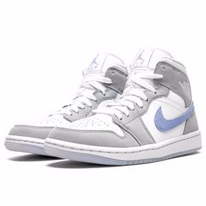 nike air Jordan 1 mid wolf grey aluminum BQ6472_105