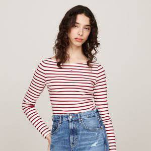 Breton Stripe Boatneck Top