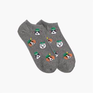 St. Patrick's Day dog ankle socks