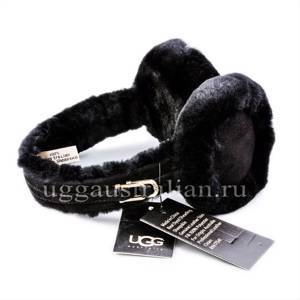 Меховые черные наушники Ugg Australia Earmuff