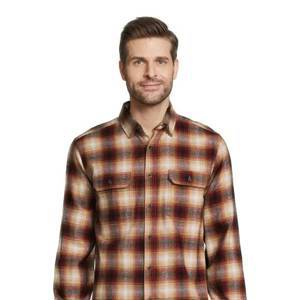 George Men's Long Sleeve Flannel Shirt, Sizes XS-3XLT<!-- -->, Options