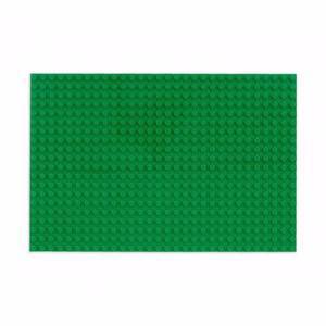 Пластина-основание для конструктора, 16 х 24 см, цвет зелёный