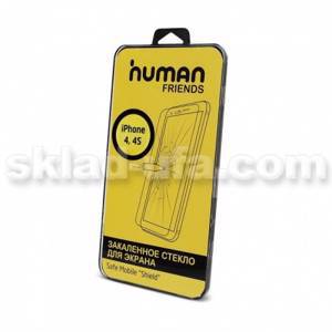 Закаленное стекло для экрана Human Friends Safe Mobile Shield 4 для Iphone 4/4S, Shield 4