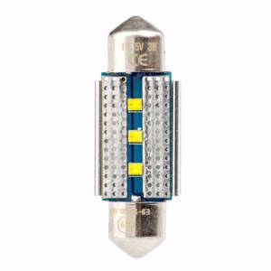 Светодиодная лампа Festoon 36mm Optima Premium, чип Philips, Canbus, white, (SV 8,5) с обманкой