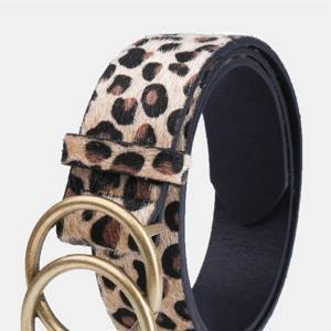 All Match Leopard Print Buckle Belt