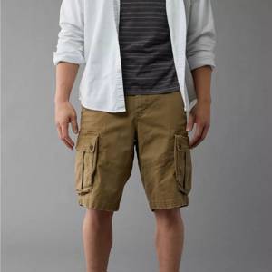 AE Flex 12" Lived-In Longer Length Cargo Short