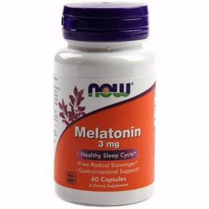 NOW Melatonin - Мелатонин 3 mg - БАД