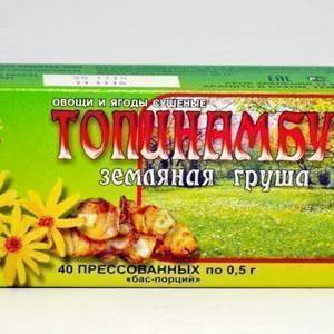 Топинамбур, 40 таблеток по 0,5 г