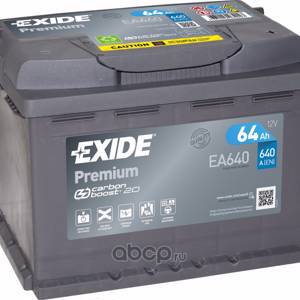 EXIDE
                                        EA640
                                                                                                            
                                                                            Аккумулятор, EXIDE