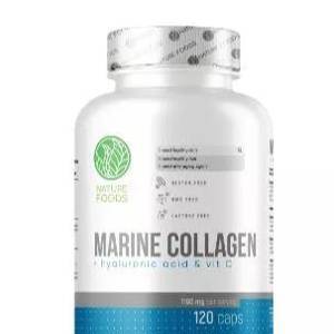 Nature Foods Marine Collagen+Hyaluronic Acid+Vitamin C 120 caps