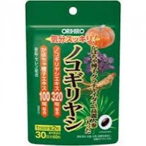 ORIHIRO Saw Palmetto wih Pumpkin Seed, Kurachaidum, and Korean Ginseng,