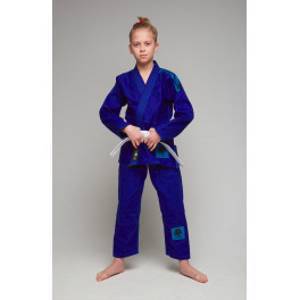 Детское gi bjj lion pro 3.0- blue