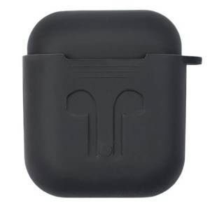 Чехол силиконовый для AirPods (черный) (VIXION)