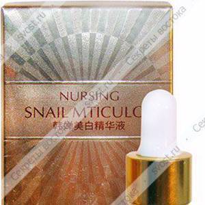 Сыворотка для лица Rorec Nursing Snail Essence с улиточным муцином, 15 мл.