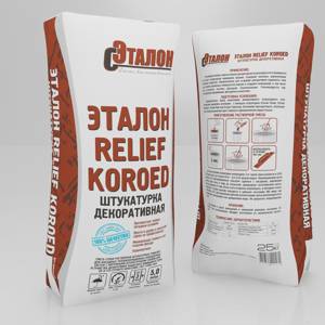 "Эталон Relief Koroed" Штукатурка декоративная