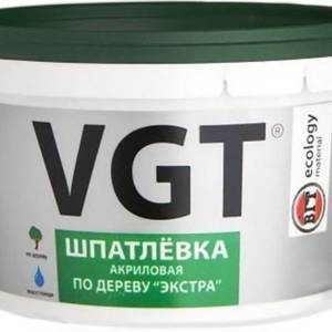 VGT Шпатлевка Экстра акриловая по дереву универсальная