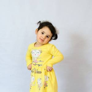 Платье 83008 детское - желтый (Нл)