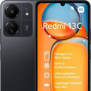 XIAOMI Redmi 13C 128 GB Midnight Black Dual SIM