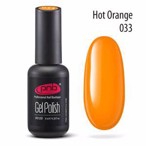 Гель-лак PNB 033 Hot Orange