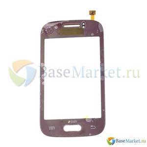 Тачскрин (сенсор) для Samsung S6310 Galaxy Young (красный)