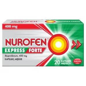 Nurofen Express Forte 400 mg, 20 kapsułek miękkich