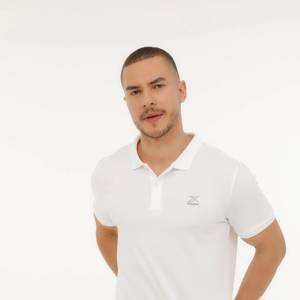 M-SN328 T-SHIRT 4FX Beyaz Erkek Kısa Kol T-Shirt