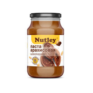 Паста арахисовая с шоколадом Nutley (1000г)