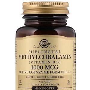 Sublingual Methylcobalamin (B12) 1000 mcg