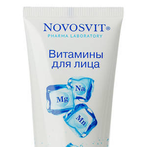 Aqua-крем минеральный Витамины для лица Novosvit