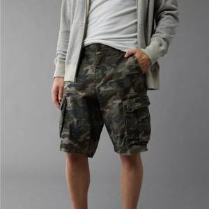 AE Flex 12" Lived-In Longer Length Cargo Short