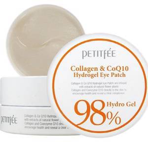 [PETITFEE] Набор патчей д/век гидрогел. КОЛЛАГЕН/Q10 Collagen&CoQ10 Hydrogel Eye Patch, 60 шт