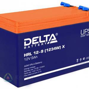 Аккумулятор DELTA HRL 12-9 (1234W) Х