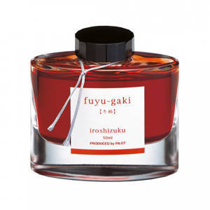 Чернила PILOT Iroshizuku Fuyugaki 50 мл, оранжевые - "Хурма"